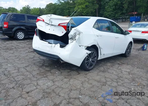 2016 Toyota Corolla S Plus from USA, damaged, VIN 2T1BURHE9GC487023